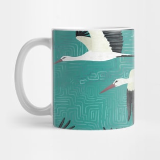 Stork fly Mug